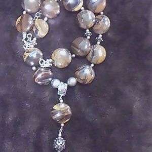 New Genuine Tiger's Eye Gemstones Necklace!